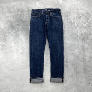 Indigofera Nash 29 Handdip Selvedge Jeans Blue Size W32 L33 - Picture 1 of 24