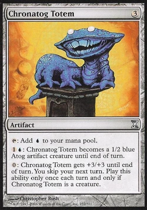 Chronatog Totem - Medium Play MTG Time Spiral - Image 1 of 1