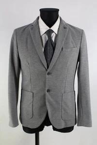 Selected Homme graues Sakko Gr.46/XS Polyester Viskose Elasthan Top Zustand - Bild 1 von 12