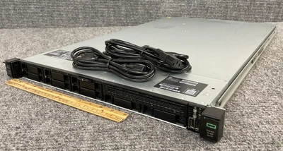 Servidor HPE ProLiant DL360 Gen10 con 2x Xeon, 16 GB + Smart Array, 2x PSU - Como está Foto 1 de 4