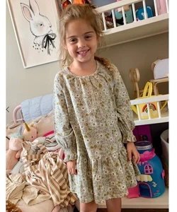 New Rylee Cru swing dress wildflowers 10-12y - Picture 1 of 3