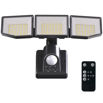 Ligency Security Light Motion Sensor Light Outdoor, 6000LM Dusk to Dawn Motio... - Image 1 of 4