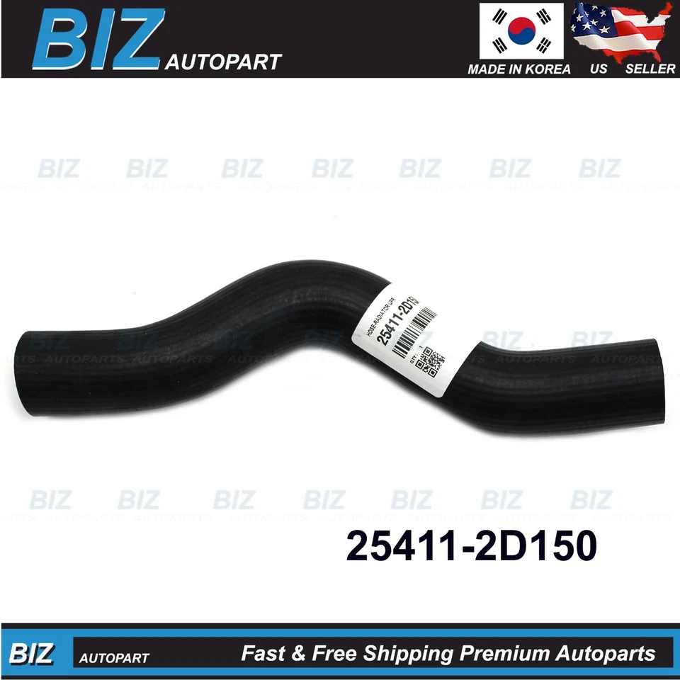 OEM Hose Radiator Upper for 2001-2006 Hyundai Elantra 25411-2D150 - Изображение 1 из 4