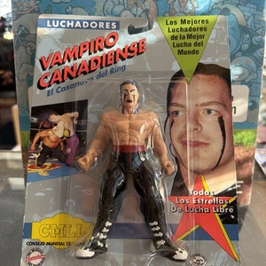 Neu im Karton 1992 Vampiro Canadiense #90001 Luchadores 7" Wrestling Actionfigur Spanisch - Bild 1 von 2