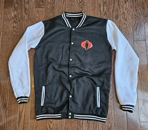 G.I. Joe Men's Cobra Ninja Storm Shadow Varsity Bomber Style Jacket XXL, Fits XL - Picture 1 of 12