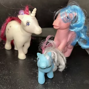 Set of 3 Vintage 1983 , 87 My Little Pony FIREFLY Pegasus, Unicorn - Picture 1 of 10