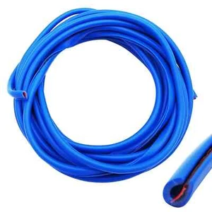 salvaporta auto profilo BLU protezione portiera Universale porte tubo U 5MT - Foto 1 di 2