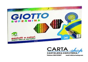 SUPERMINE GIOTTO 36 BUNTE BLEISTIFTE - SPITZE 3,8 MM. - Bild 1 von 1