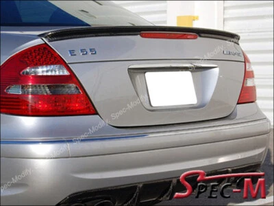 Спойлер на багажник из углеродного волокна AMG Style для 03–10 W211 E350 E500 E550 E63 AMG 4Dr - Изображение 1 из 2