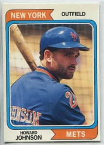1992 SCD Sports Card Price Guide Monthly #40 Howard Johnson New York Mets - Picture 1 of 2