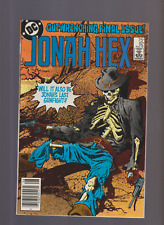 Jonah Hex #92 (1985) HTF NEWSSTAND Final Issue CLASSIC COVER BLAZE OF GLORY