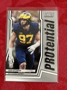 Tarjeta de fútbol americano ""Novato"" Aiden Hutchinson 2022 puntaje Panini - Imagen 1 de 7