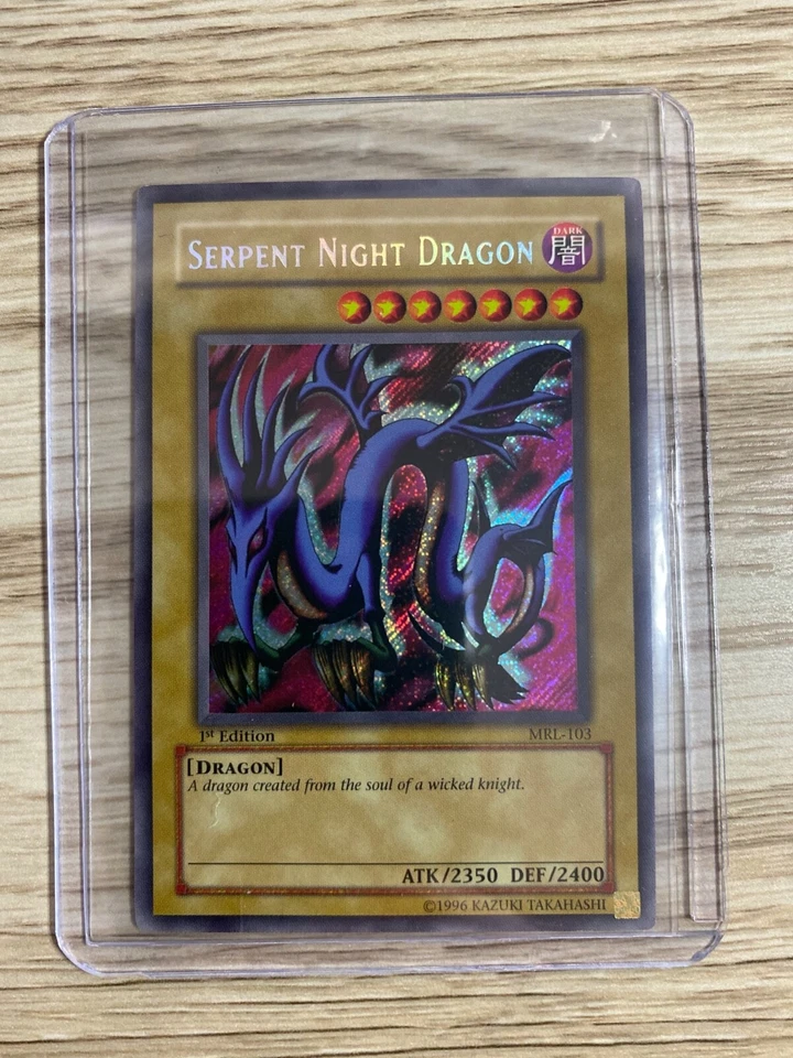 !!SECRET RARE!! Serpent Night Dragon 1st edition HOLO !! Original, Very NM!!! - Image 1 of 1