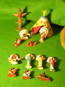 BRITAINS WILD WEST, INDIAN ENCAMPMENT, MULTI-LISTING - Picture 1 of 17