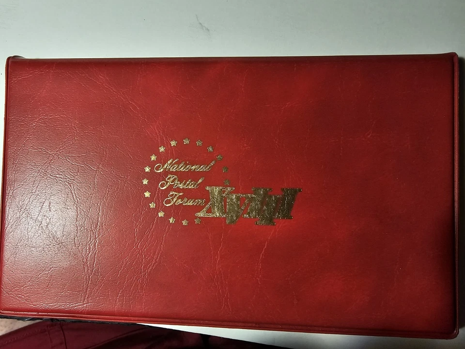 National Postal Forum XVIII MEMENTO American Floral March 5th 1984 FDC'S STAMPS - Image 1 of 4