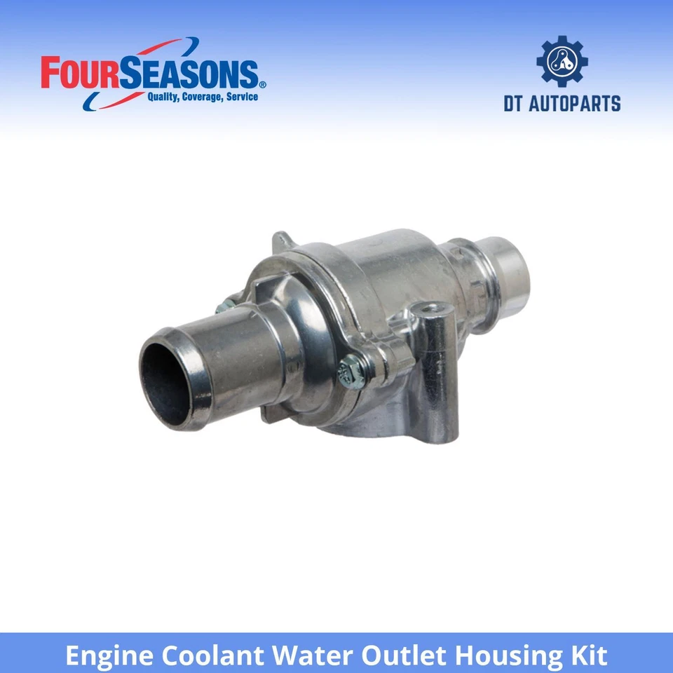 Комплект корпуса выпускного отверстия охлаждающей жидкости для двигателя Ford F-150 2011-2023 годов выпуска 4 сезона 2012 - Изображение 1 из 4