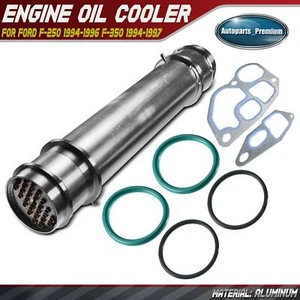 Oil Cooler for Ford F-250 E-550 Super Duty Excursion F-350 Super Duty 1999-2003 - Picture 1 of 8