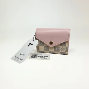 Authentic Louis Vuitton Portefeiulle Zoe Damier Azur Rose N60292 With Tag LE624 - Picture 1 of 12