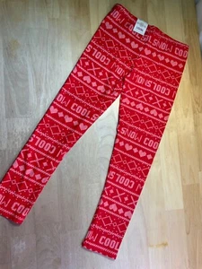 New Girl’s SO Leggings says SNOW COOL with Hearts-Sz 7/8 or 12-Cute!!* - Picture 1 of 3