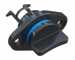 Polport Black Boat Drain Screw Bung Socket with Captive Plug High Quality 24mm V - Picture 1 of 3