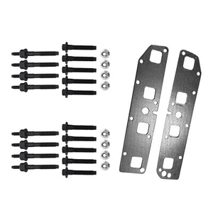 Exhaust Manifold Gasket L+R Bolt Stud Fit For 2003-2008 Ram 1500 2500 3500 5.7L - Bild 1 von 4