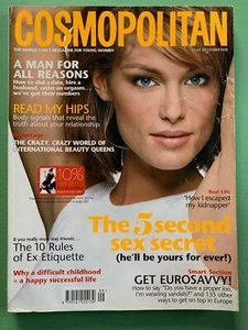 COSMOPOLITAN Sept-1998 Rachel Weisz Luciana Curtis Patricia Hartmann Tess Daley - Picture 1 of 14