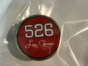 LOU CARNESECCA 526 PIN SGA ST JOHNS BASKETBALL QUEENS NYC 12/7/2024 - Picture 1 of 4