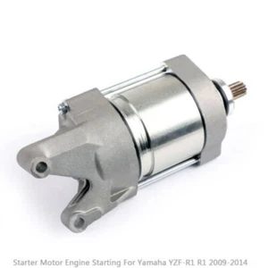 Engine Starting Starter Starting Durable Chrome Fit For YZF R1 R1 2009-14 - Picture 1 of 5