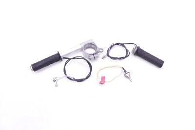 96-03 Kawasaki Ninja ZX7 ZX7R 1997 FABRICANTE DE EQUIPOS ORIGINALES MANILLAR CLIPON IZQUIERDO EMPUÑADURAS TÉRMICAS K224 Foto 1 de 4