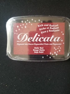 Delicata Pigment Stempelkissen - Rubinrot - Bild 1 von 2