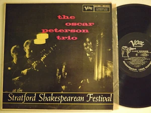 OSCAR PETERSON TRIO LP STRATFORD SHAKESPEAREAN FESTIVAL 1958 VERVE MGV-8024 MONO - Picture 1 of 4