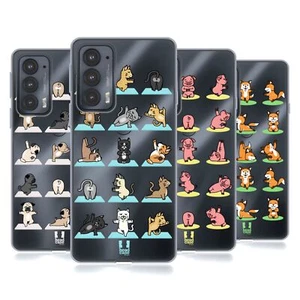 HEAD CASE DESIGNS YOGA ANIMALS SOFT GEL CASE & WALLPAPER FOR MOTOROLA PHONES 2 - Picture 1 of 8