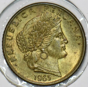 Peru 1965 5 Centavos 196589 combine shipping - Picture 1 of 2