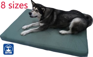 Durable Waterproof Orthopedic MEMORY FOAM Pet Dog Bed w/ removable Canvas cover - Picture 1 of 16