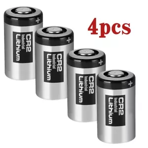 4pcs CR2 3V 850mAh Battery Non-rechargeable Li-ion Battery Brand New - Picture 1 of 4