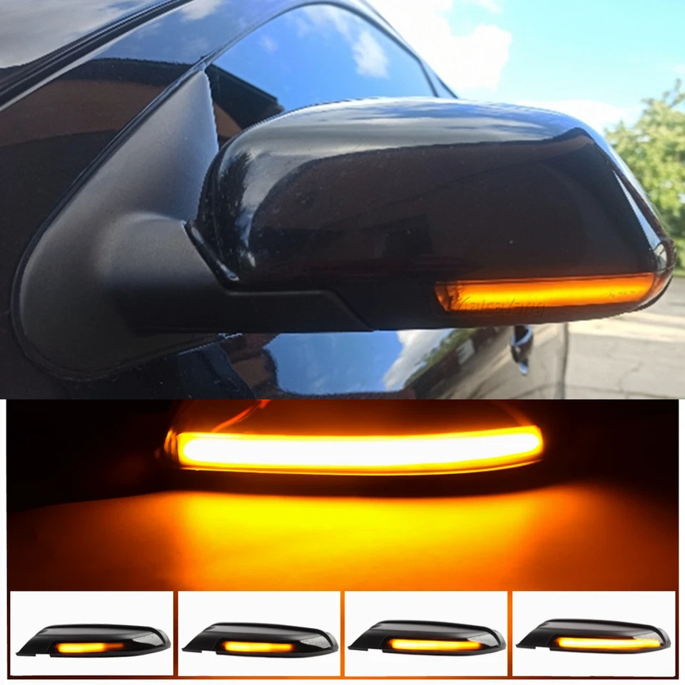 FRECCE LATERALI LED FUME' NERE DINAMICHE VW POLO 9N 9N3 05-09 - Immagine 1 di 1