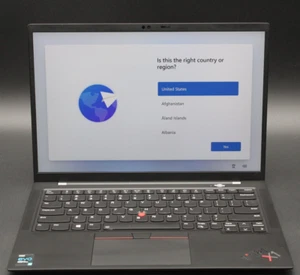Lenovo ThinkPad X1 Carbono 9ª Gen 14" Usado (i7-1185G7, 16GB RAM, 512GB SSD) - Imagen 1 de 7