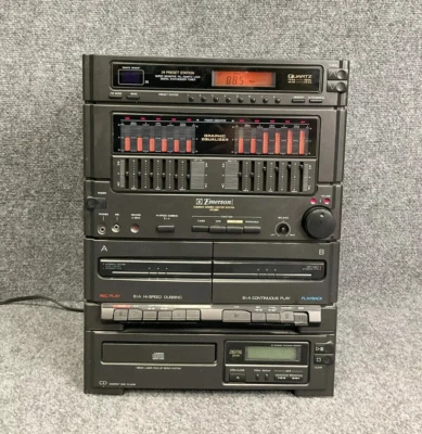 Emerson Stereo Center AS2680 🔊 Compact 36W, 24 Preset Stations 📻 Black - Image 1 of 4