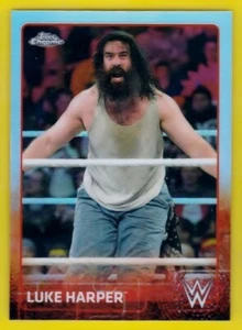 2015 Topps Chrome WWE 45 Luke Harper Refractor - Picture 1 of 1