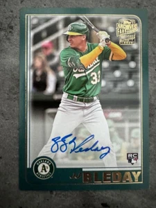 JJ BLEDAY 2023 TOPPS ARCHIVES FAN FAVORITES RC AUTO, OAKLAND A'S - Picture 1 of 2