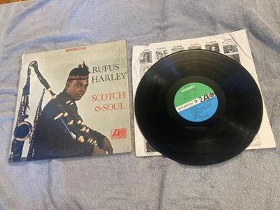 Rufus Harley Scotch & Soul lp orig Atlantic Stereo EXC ship tomorrow - Image 1 of 2