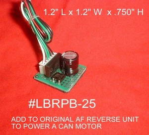 AMERICAN FLYER - USE YOUR ORIGINAL EUNIT TO OPERATE A CAN MOTOR - Picture 1 of 1