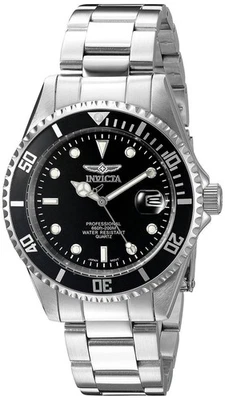 Invicta Pro Diver Black Dial Quartz Stainless Steel 200M 8932OB Mens Watch - image 1 of 4