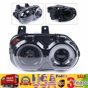 Left Driver Side Halogen Headlight For 2015 2016-2019 Dodge Challenger Headlamp - Bild 1 von 8