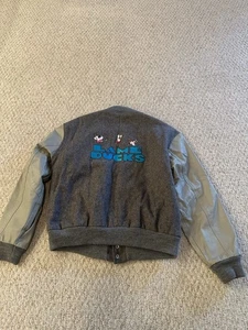 VTG Mac Murray Of California USA Gray Wool Leather Mens Varsity Jacket Fit Large - Picture 1 of 18