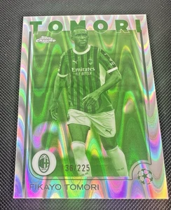 Fikayo Tomori 2024-25 Topps Chrome UEFA Night Vision Lava Refractor /225 #70 - Picture 1 of 2