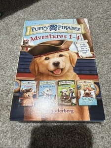 Puppy Pirates Adventures 1-4 Boxed Set by Soderberg, Erin. 4 Books Coloring Map - Photo 1/6
