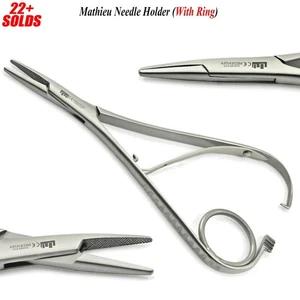 Mathieu Needle Holder Ligating Forceps Orthodontic Ligature Pliers Tool - Bild 1 von 4