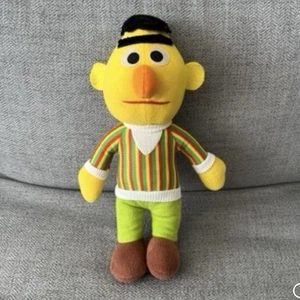 VTG PLAYSKOOL 12" Plush BERT Sesame Street Doll 72901 Stuffed Animal 1984 Hasbro - Picture 1 of 9
