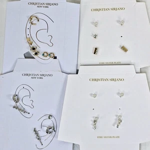 Christian Siriano Ohrringe Set | 21 Stück unvollständige Sets, nicht übereinstimmend, Neu ohne Etikett - Bild 1 von 9